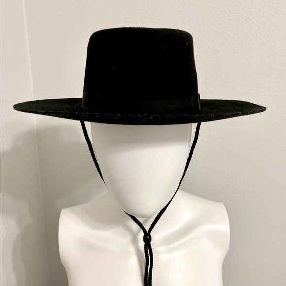 Bronco Other - 🔥HP🔥Bronco Vintage Black 100% Wool Cowboy Hat Size 6 1/4